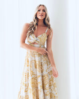 Valentina Linen Midi Dress