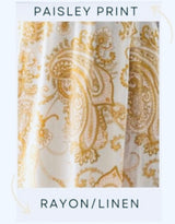 Valentina Linen Midi Dress