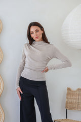 Martini Slinky Drape Top