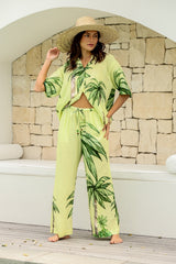 Palm Days Pant Set