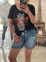 Slouchy Denim Shorts / Hammill & Co.