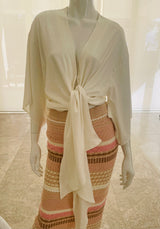 Sabrina Linen Tie Top