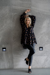 Hailey Dotted Blouse