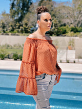 Monique Blouse - Rust