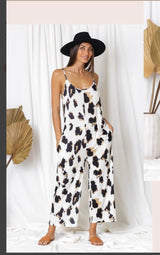 Maya Leopard Jumpsuit