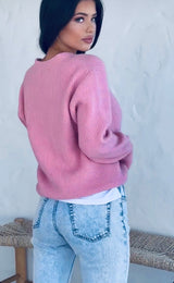 Hannah Crop Knit Cardigan