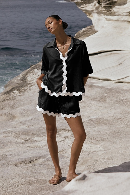 Dream Linen Short Set