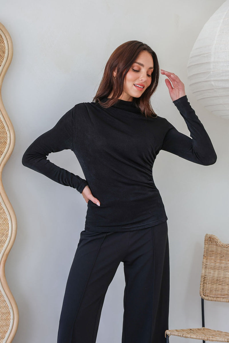 Martini Slinky Drape Top