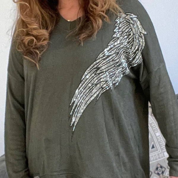 Angel Wing Knit