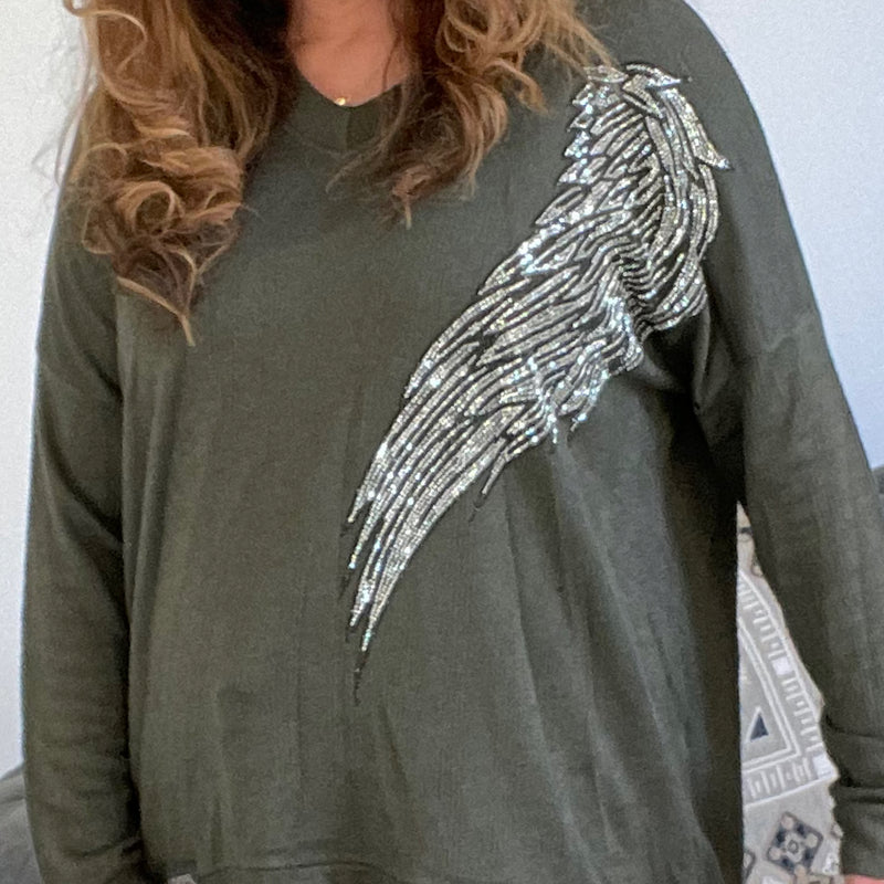 Angel Wing Knit