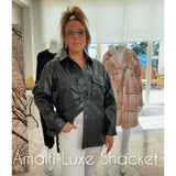 Amalfi PU Luxe Shacket