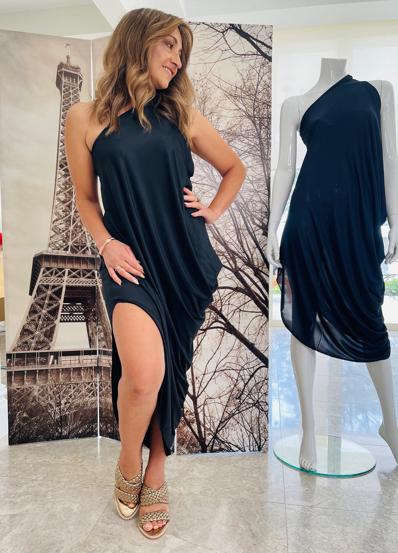 Goddess Dress  / Black