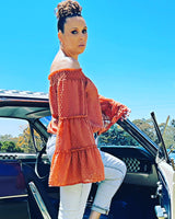 Monique Blouse - Rust
