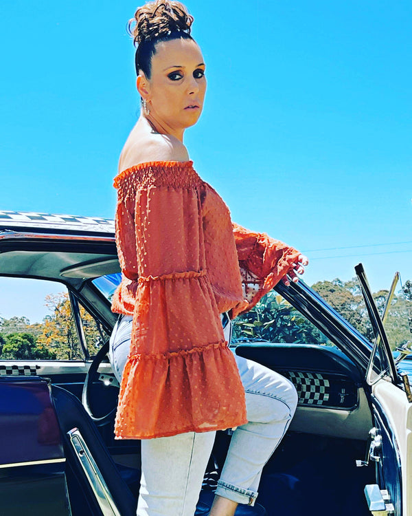 Monique Blouse - Rust