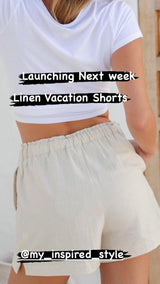 Linen Vacation Shorts