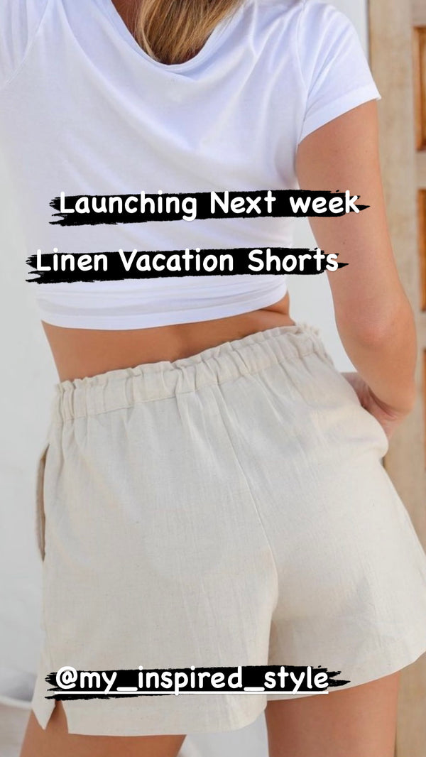 Linen Vacation Shorts