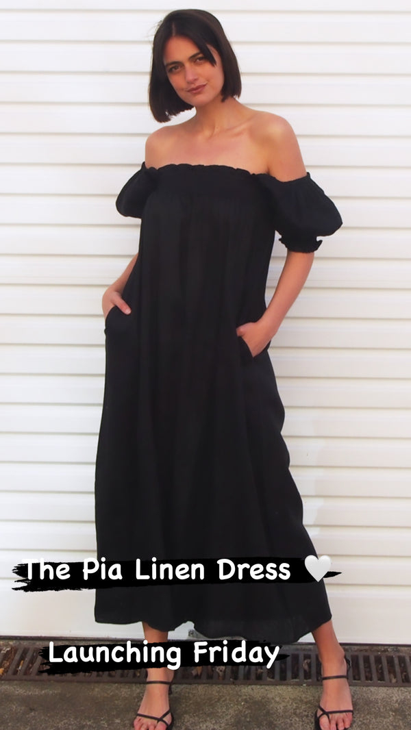 Pia Linen Dress