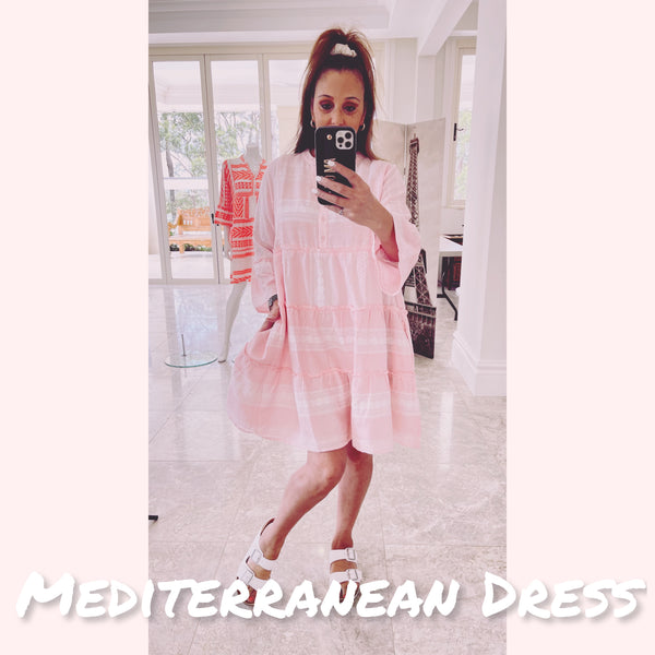 Mediterranean Boho Dress