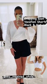 Linen Vacation Shorts