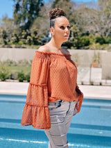 Monique Blouse - Rust