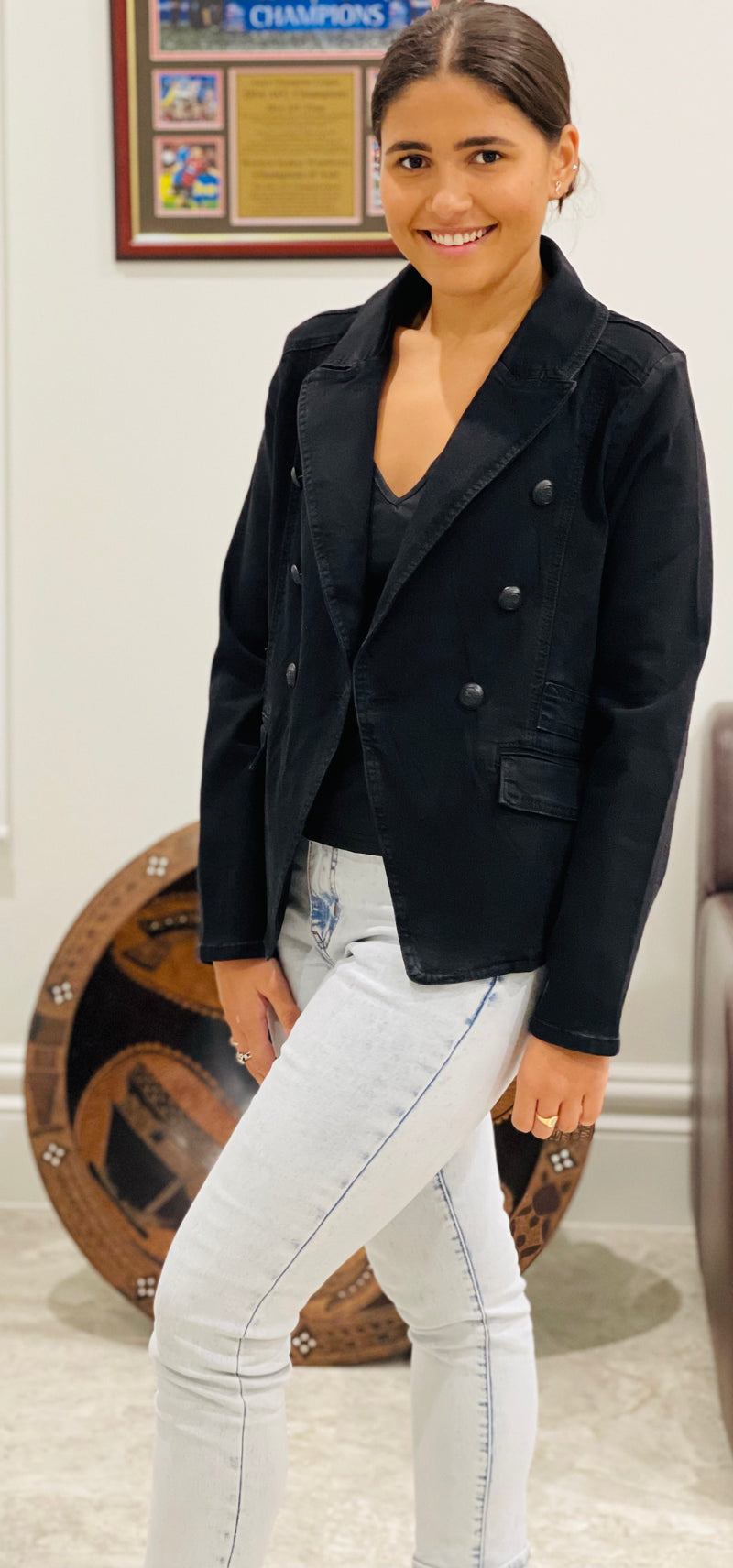 Military Denim Jacket