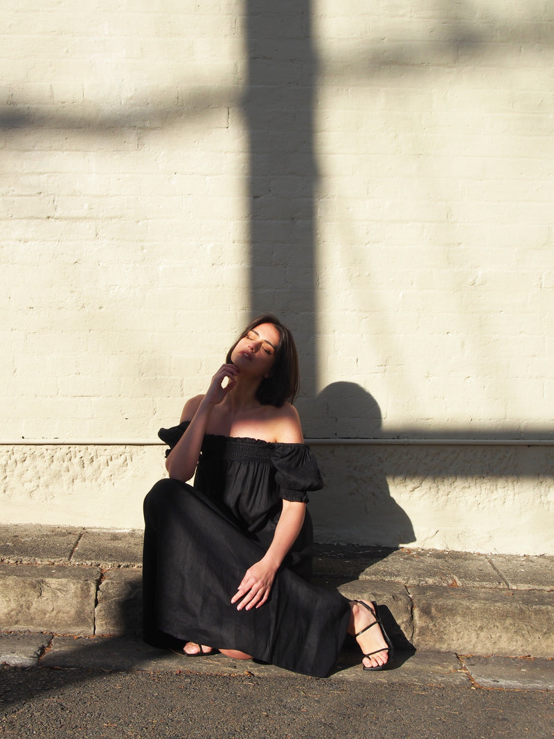 Pia Linen Dress