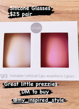 Silicone Egg Glasses