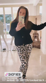 Harley  Leopard Joggers