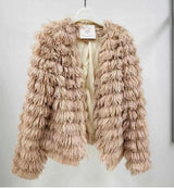 Fur Ruffle Jacket