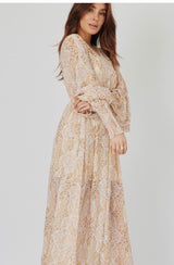 Boho paisley Maxi Dress