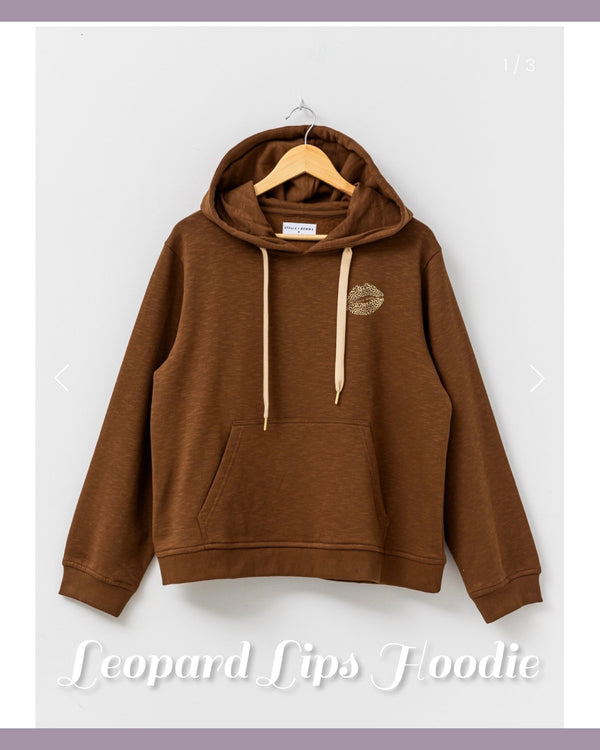 Leopard Lips Hoodie