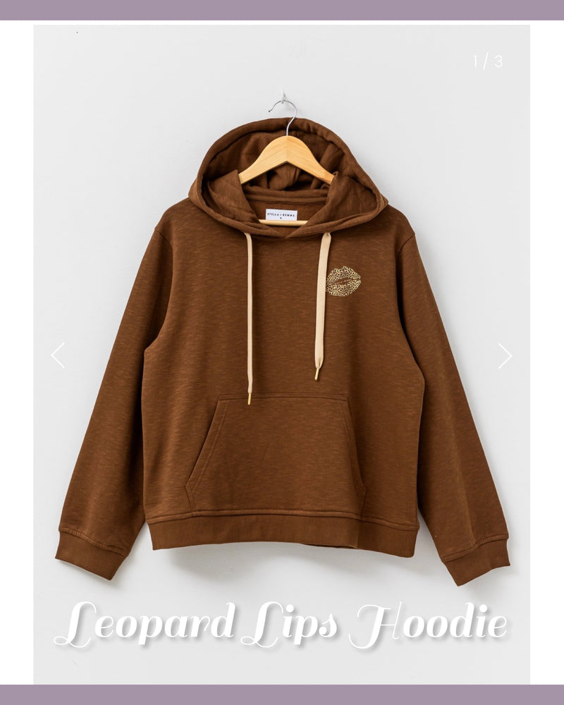 Leopard Lips Hoodie