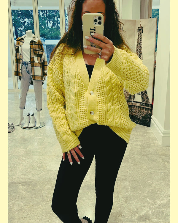Lemonade Knit Cardi