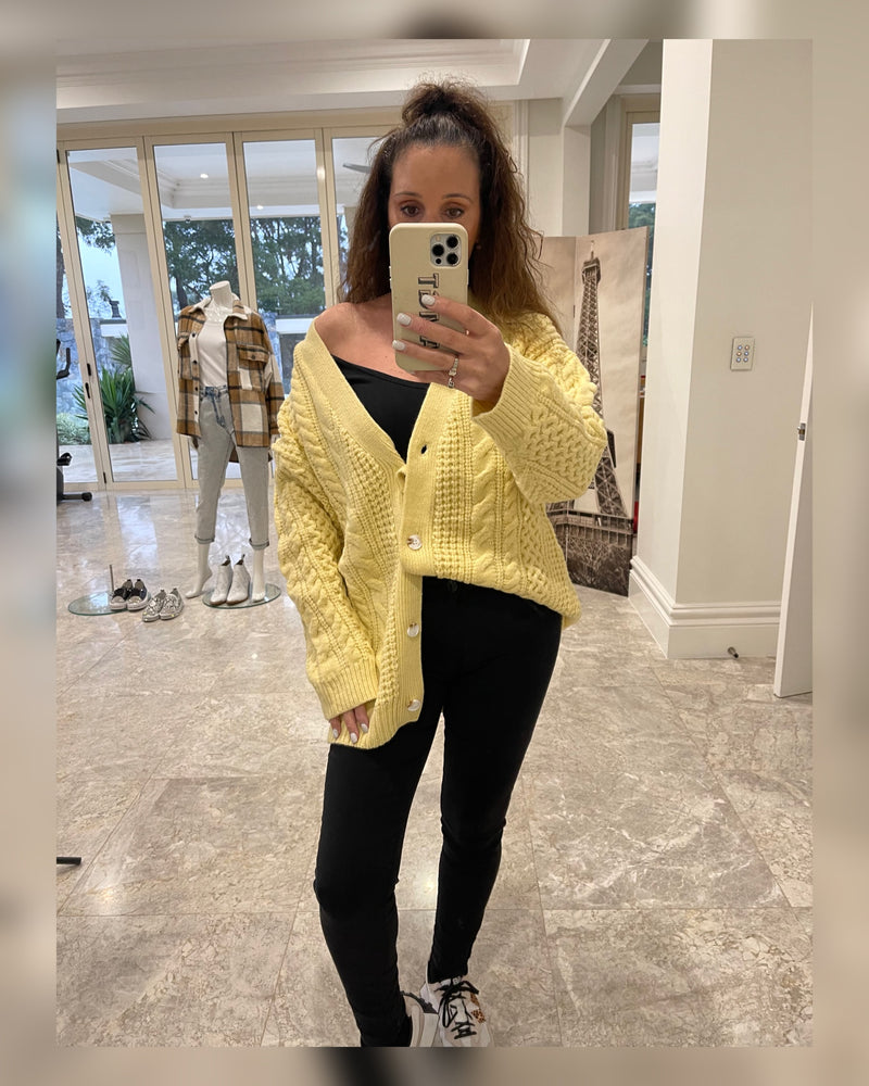 Lemonade Knit Cardi
