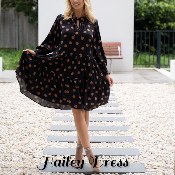 Hailey Dotted Dress