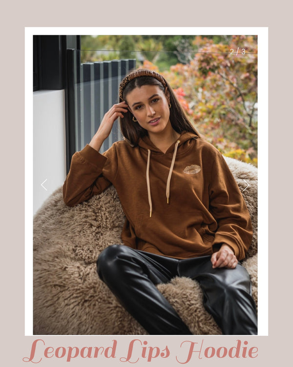 Leopard Lips Hoodie